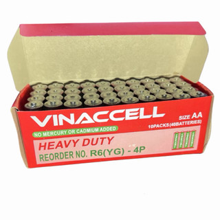 Pin AA VINACCELL 2A Lớn 1.5V, hộp 40 viên, dùng cho đồng hồ, đồ chơi -Kingan22