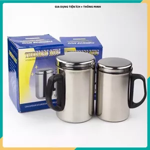 CA GIỮ NHIỆT 500ML CAO CẤP, INOX 2 LỚP, BÌNH Ủ CHÁO TIỆN DỤNG, Phù Hợp Đi Học Đi Làm Du Lịch