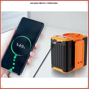 QUẠT ĐEO THẮT LƯNG F13 TÍCH ĐIỆN, PIN 10000MAH, GIÓ SIÊU MÁT, Quạt Mini Dùng 6-12H Có Cổng Sạc Điện Thoại