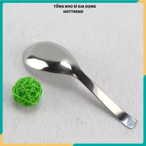 THÌA PHỞ INOX 304 CAO CẤP - Siêu Dày, Sáng Bóng Bền Đẹp