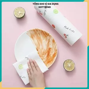 CUỘN GIẤY LAU ĐA NĂNG NHÀ BẾP - Có Thể Giặt Và Tái Sử Dụng