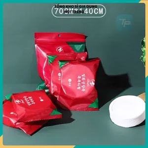 KHĂN TẮM NÉN DU LỊCH COTTON 40GRAM 70X140CM - Dùng 1 Lần Siêu Tiện Lợi