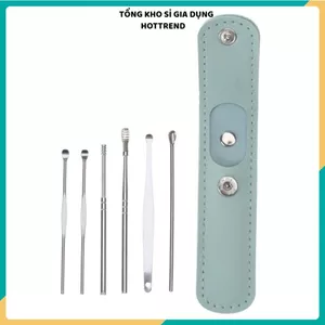 BỘ NGOÁY TAI 6 MÓN INOX - Chống Gỉ Sét, Dễ Vệ Sinh
