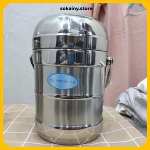 CẶP LỒNG INOX 304 GIỮ NHIỆT 2.2 LÍT - Cà Men Đựng Cơm Cao Cấp