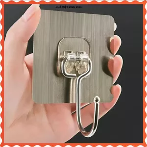 MÓC TREO DÁN TƯỜNG INOX 304,MÓC CHỊU LỰC CAO 15KG,Treo Đồ Gia Đình Tiện Lợi Bền Đẹp