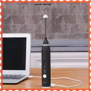 MÁY ĐÁNH BỌT CAFE CẦM TAY MINI,MÁY ĐÁNH TRỨNG KHÔNG DÂY,Thiết Bị Nhà Bếp Đa Năng