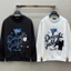 Áo Nỉ Sweater Thu Đông In Hình Đê và Gờ Họa Tiết Cổ Tròn Dài Tay Chất Liệu Nỉ Cotton Cho Nam và Nữ Siêu Hottrend [G83] H