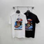 Áo Thun Cộc Tay Mùa Hè DSQ In Hình Chú Cún Lướt Ván Đen Trắng Chất Liệu Cotton Dành Cho Nam và Nữ Hottrend [MA21] Hot Tr
