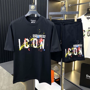 Bộ đồ hè DSQ2 ICON họa tiết vẩy sơn-bộ hè THOÁNG MÁT chất liệu cao cấp phù hợp cho cả nam và nữ Hot Trend 2026