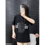 🔥HOT🔥 Áo thun DSQ Lá Phong Chèn Giữa 030 chữ bị che thiết kế hot trend Nam nữ New nét căng [M40] Hot Trend 2026