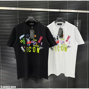 Áo thun Icon nam nữ 2 màu đen trắng hình cún chuẩn form,áo thun Icon hàng chất xịn chuẩn boy phố hot 2025 [M01] Hot Tren