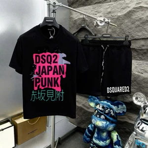 Bộ Quần Áo Thun hè Nam Nữ DSQ Japan Punk Mãu Mới chất liệu Cotton lạnh phù hợp cho mọi lứa tuổi New Vip [B03] Hot Trend