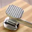 BÚA DẦN THỊT INOX - 2 Mặt Đa Năng, Giúp Thịt Thấm Gia Vị Nhanh