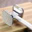 BÚA DẦN THỊT INOX - 2 Mặt Đa Năng, Giúp Thịt Thấm Gia Vị Nhanh
