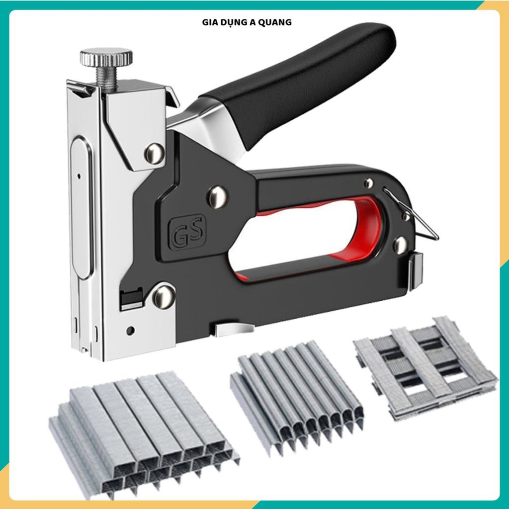 SÚNG BẮN GHIM CẦM TAY 3 IN 1, KÌM BẮN ĐINH GHIM ĐA NĂNG, Dễ Sử Dụng, Chịu Lực Tốt