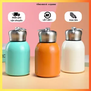BÌNH GIỮ NHIỆT ĐỰNG CAFE 300ML, BÌNH NƯỚC GIỮ NHIỆT CAO CẤP, Giữ Nóng Lạnh Lâu, Tiện Mang Theo Đi Làm