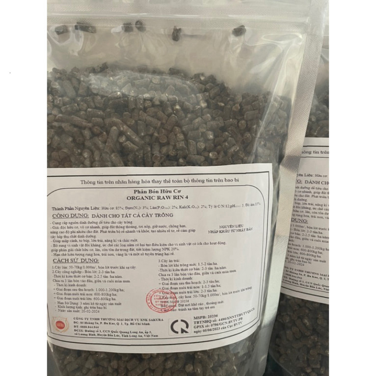 Phân bón hữu cơ Nhật viên nén  bón hoa hồng, hoa giấy, cây cảnh, phân bón rau sạch (số lượng 1kg)