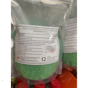 Phân bón NPK RAW RIN công nghệ Tháp cao 15-15-15+TE đóng túi Zip 1kg