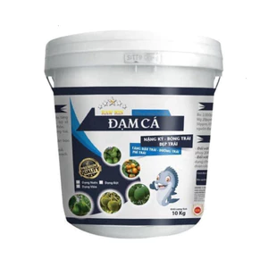 Phân Bón Đạm Cá Hồi Raw Rin- hiệu quả cao cho mọi giai đoạn cây trồng Xô 10 lít pha 8000ml nước