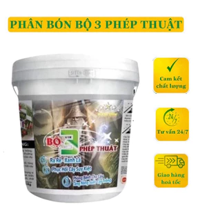 𝐏𝐇𝐀̂𝐍 𝐁𝐎́𝐍 𝐁𝐎̣̂ 𝟑 𝐏𝐇𝐄́𝐏 𝐓𝐇𝐔𝐀̣̂𝐓 RAW RIN Phục hồi suy kiệt, kích rễ, xanh lá, phòng bệnh, đề kháng