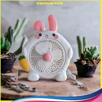 QUẠT MINI ĐỂ BÀN HÌNH THÚ CẮM ĐIỆN, Quạt Điện Để Bàn Dễ Thương, Quạt Hình Động Vật Trang Trí Bàn Học, Bàn Làm Việc