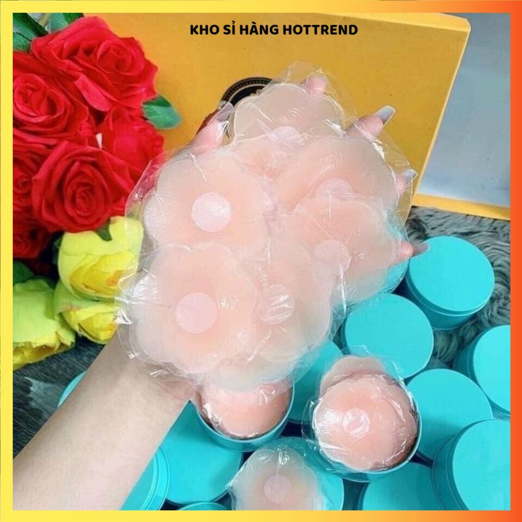 (COMBO 3) HỘP MIẾNG DÁN NGỰC SILICON CAO CẤP - Tái Sử Dụng Nhiều Lần, Tự Nhiên Êm Ái