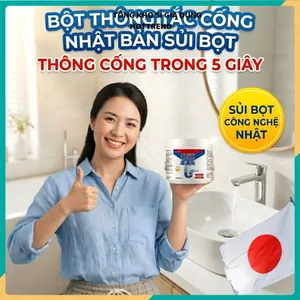 SẢN PHẨM LÀM SẠCH TẮC NGHẼN BỒN CẦU - Chính Hãng Nhật Bản, Khử Mùi Nhanh