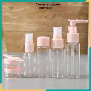 BỘ CHIẾT MỸ PHẨM 7 CHI TIẾT MINI HÀN QUỐC - Tiện Lợi Mang Đi Du Lịch