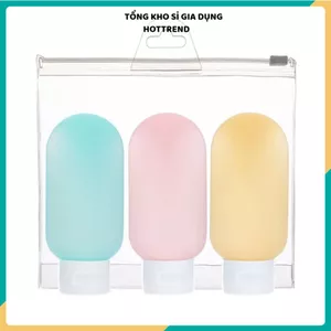 SET 3 CHAI ĐỰNG MỸ PHẨM - Dung Tích 60ML Tiện Dụng