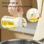 BÌNH XỊT DẦU ĂN 2 TRONG 1 470ML - Chai Thủy Tinh Nắp Mở Tự Động, Tiện Lợi Cho Nhà Bếp