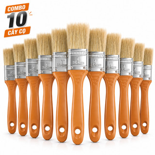 Combo 10 cây Cọ quét sơn cán nhựa Loại 2,5cm – cọ quét đa năng [SH3]