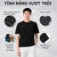 Áo thun nam cổ tròn Coolmax Hậu Tâm, cotton 4 chiều, form rộng mềm mịn, thoáng mát