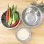 RỔ RỬA RAU INOX 304 CHẤT LƯỢNG CAO - Rổ inox đa năng, đựng trái cây, thực phẩm, thiết kế thoát nước nhanh