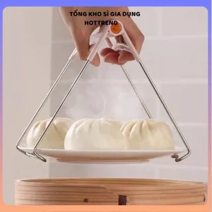 KẸP GẮP CHÉN ĐĨA NÓNG CAO CẤP CHỐNG BỎNG TAY - Kẹp gắp bát đĩa, dụng cụ nhà bếp đa năng, gắp nồi hấp, an toàn