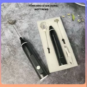 MÁY ĐÁNH TRỨNG MINI CẦM TAY ĐA NĂNG - Máy tạo bọt cà phê, đánh bọt sữa, đánh matcha, máy khuấy tiện lợi