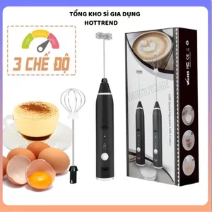MÁY TẠO BỌT CÀ PHÊ CẦM TAY MINI CAO CẤP - Máy đánh bọt cafe, máy đánh trứng mini, tạo bọt sữa, đánh matcha tiện lợi