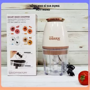 MÁY XAY ĐA NĂNG OSAKA NHẬT BẢN CAO CẤP - Máy xay sinh tố, máy xay thịt, lưỡi dao inox không gỉ, xay thực phẩm đa năng
