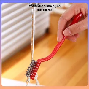 SET 3 BÀN CHẢI SỢI THÉP VỆ SINH BẾP GA - Làm Sạch Gỉ Sét, Mảng Bám Cứng Đầu