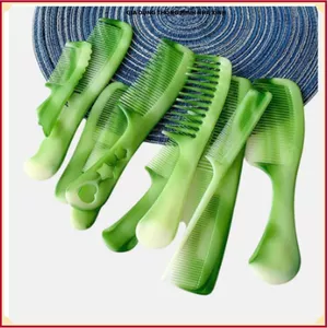 COMBO LƯỢC VÂN ĐÁ ĐA SIZE 10 CÁI, Phân Loại Màu Xanh Vàng, Thiết Kế Sang Trọng Đẹp Mắt