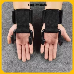 ĐAI QUẤN CỔ TAY CÓ MÓC - Phụ Kiện Tập Gym Hỗ Trợ Kéo Xà Hiệu Quả, Tăng Độ Bám Khi Tập