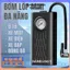 BƠM LỐP MINI DI ĐỘNG DÙNG PIN SẠC CAO CẤP - Máy bơm hơi ô tô xe máy, bơm xe đạp, bơm bóng, bơm lốp không dây