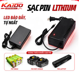 Sạc pin Lithium 1S - 4.2V đến 7S - 29.4V chân cắm 5.5x2.1mm
