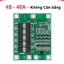 Mạch Sạc Bảo Vệ Pin Lithium 3S/4S 40A 60A 18650 BMS 11.1V 12.6V/14.8V 16.8V