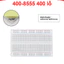 Breadboard lỗ cắm, bo cắm test linh kiện,mạch,học tập,…