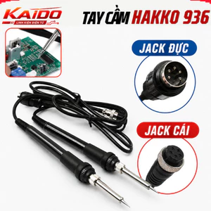 Tay cầm hakko 936/907 jack đực, jack cái