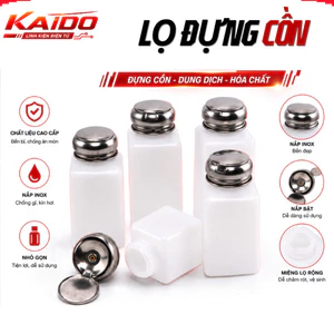 Lọ Đựng Dung Dịch Cồn Axeton Nước Rửa Móng Nắp Nhấn Chống Bay Hơi 100ml 200ml 250ml