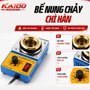 Bể nung chảy chì hàn ZTX, Nồi nấu thiếc hàn các loại