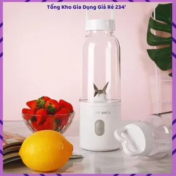 MÁY XAY SINH TỐ CẦM TAY DELIYA 500ML, Máy Xay Sinh Tố Mini, Cốc Xay Cầm Tay, Máy Xay USB, Xay Trái Cây, Xay Sinh Tố,