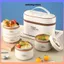 HỘP CƠM LUNCH BOX 3 TẦNG INOX GIỮ NHIỆT - Hộp đựng cơm văn phòng, kèm túi giữ nhiệt, đũa thìa, tiện lợi mang theo