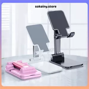 GIÁ ĐỠ ĐIỆN THOẠI GẬP GỌN ĐA NĂNG - Kệ đỡ máy tính bảng, chân đế để bàn, điều chỉnh độ cao, chống trượt